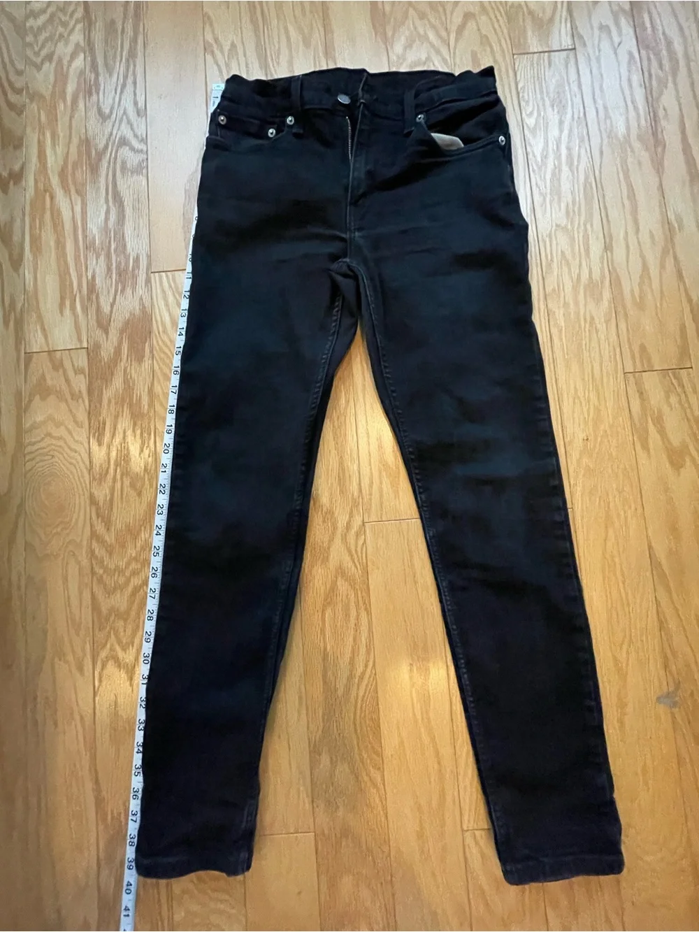 Levi's Men's 512 Black Slim Taper Denim Jeans 29x32